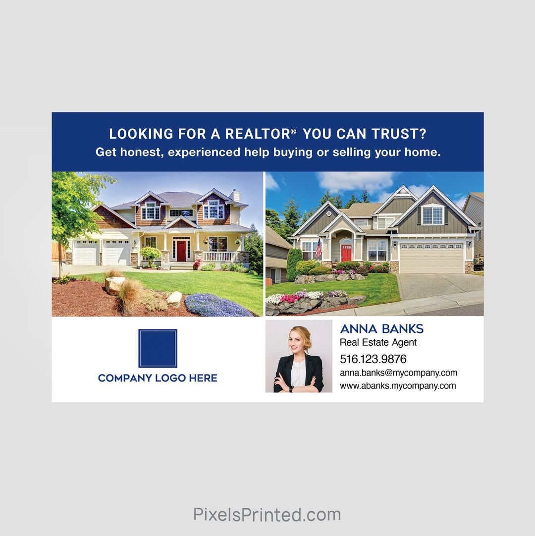 Coldwell Banker realty postcards PixelsPrinted 
