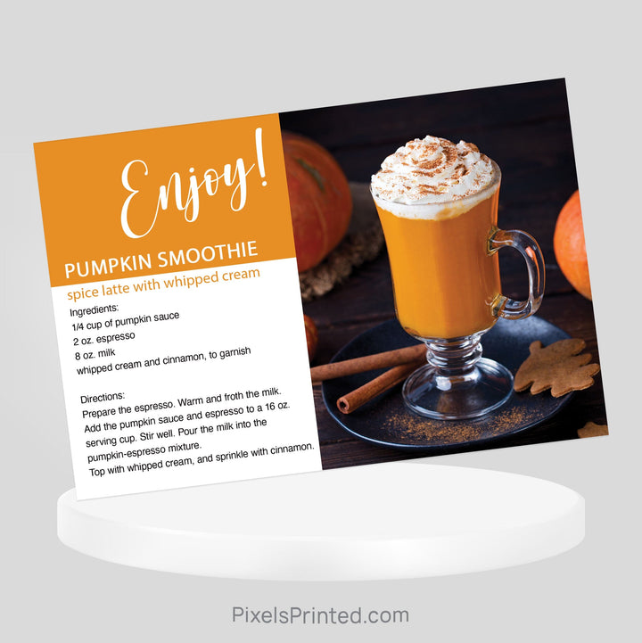 Coldwell Banker Thanksgiving recipe postcards PixelsPrinted 