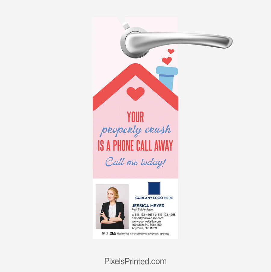 Coldwell Banker Valentine's Day Door Hangers