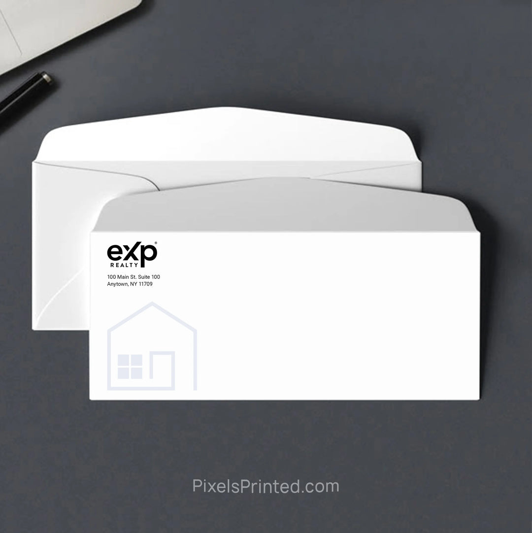 Custom eXp Realty real estate office envelope