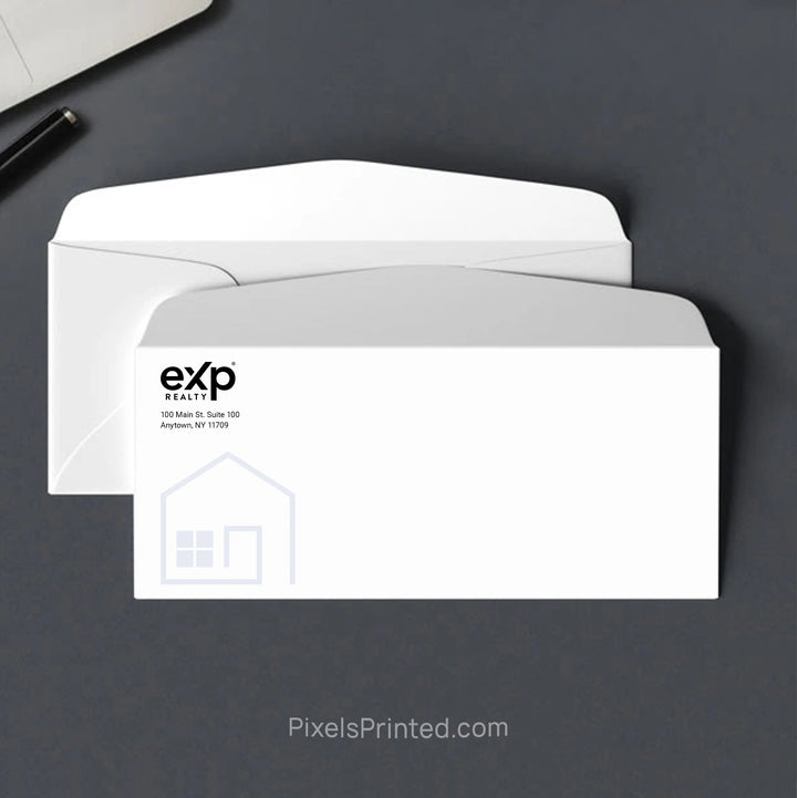 Custom eXp Realty real estate office envelope