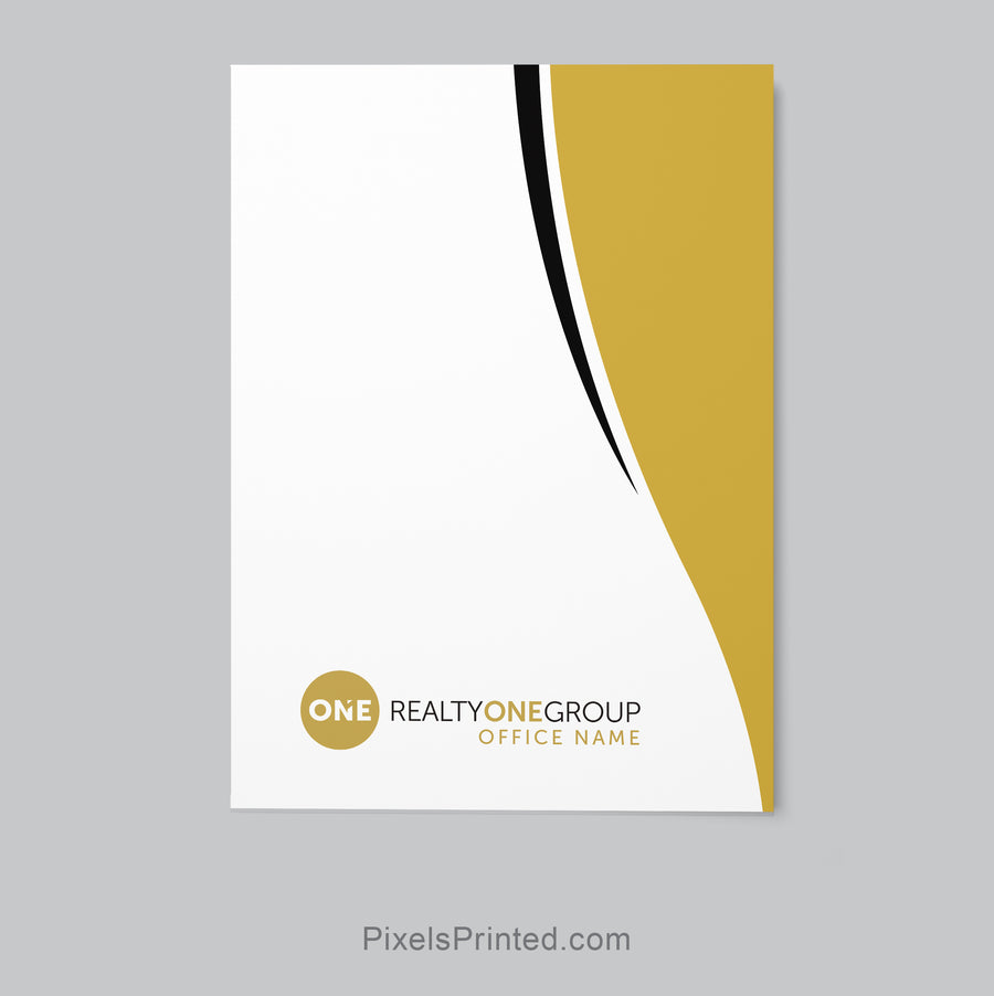 Realty ONE Group transaction folder for contracts, offers, disclosures and client documents.