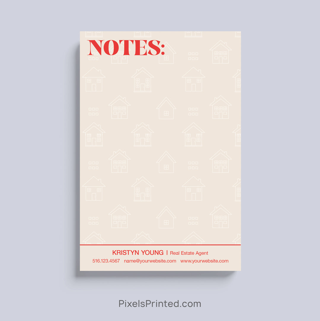 customizable notes Marketing Notepad