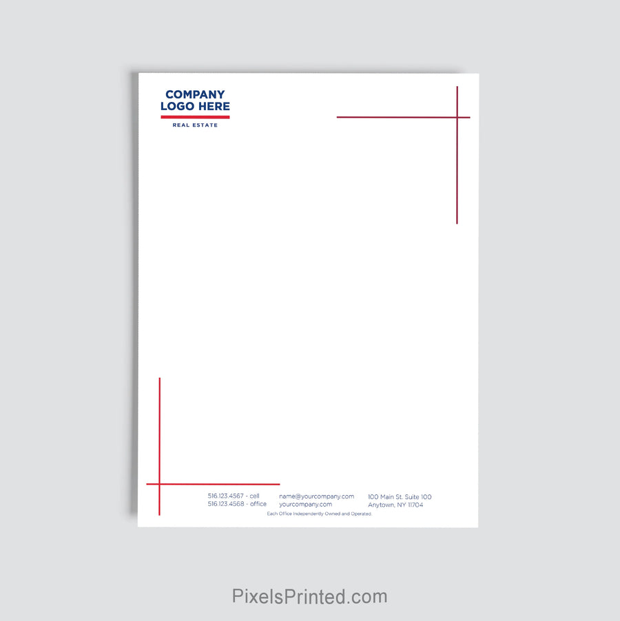 ERA Real Estate agent letterhead personalized for office use