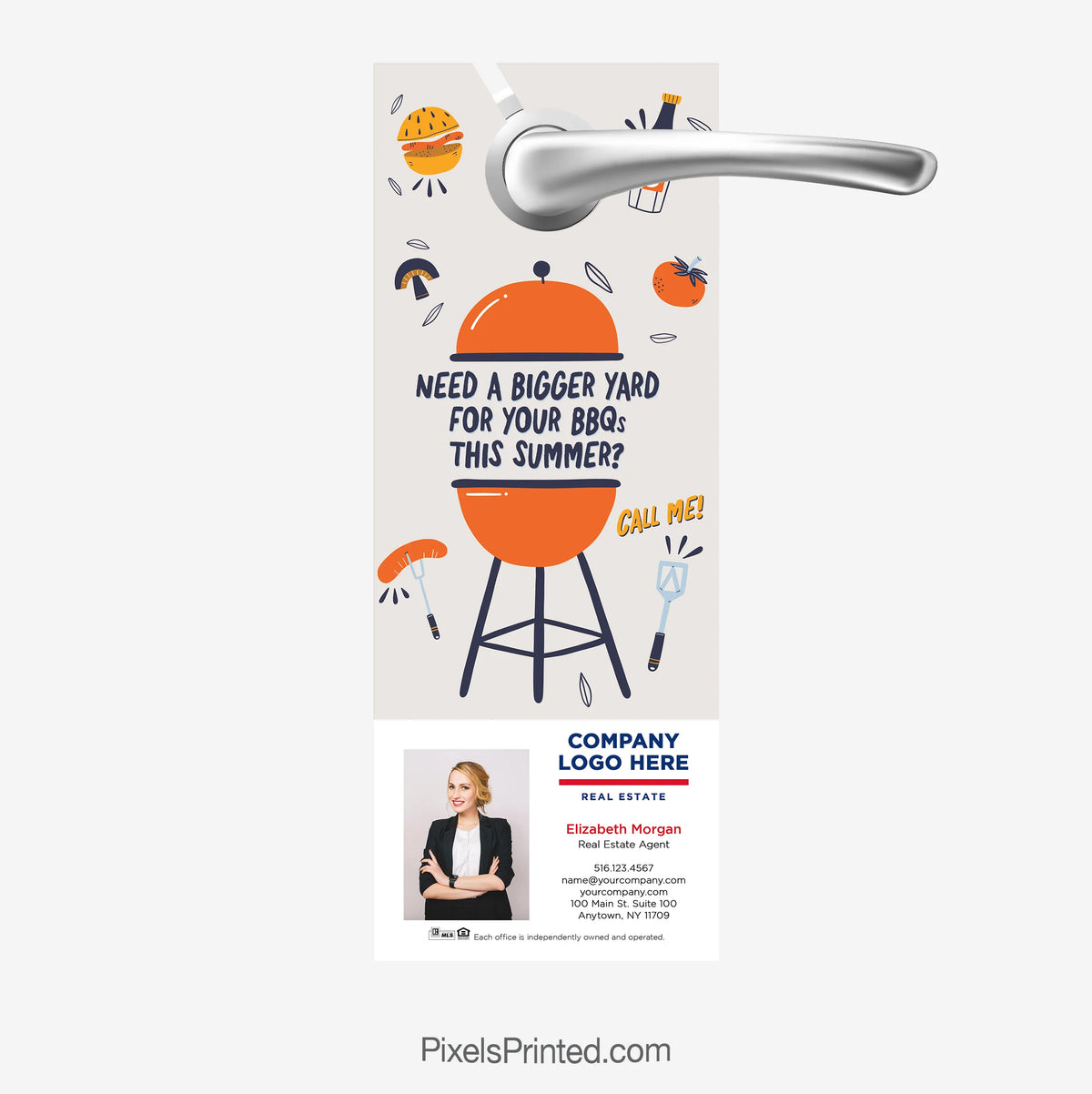 Summer lifestyle real estate door hanger ERA Real Estate agent