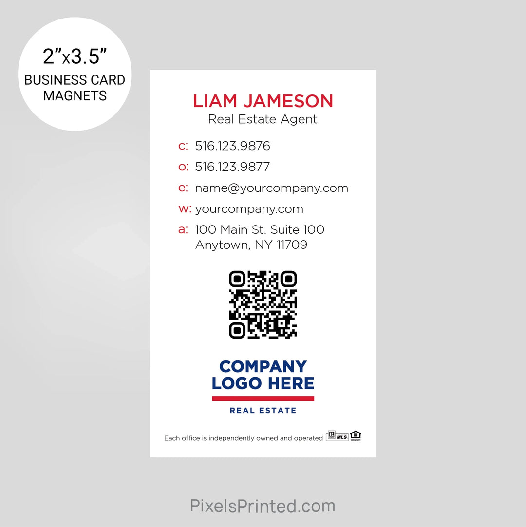ERA real estate business card magnets PixelsPrinted 