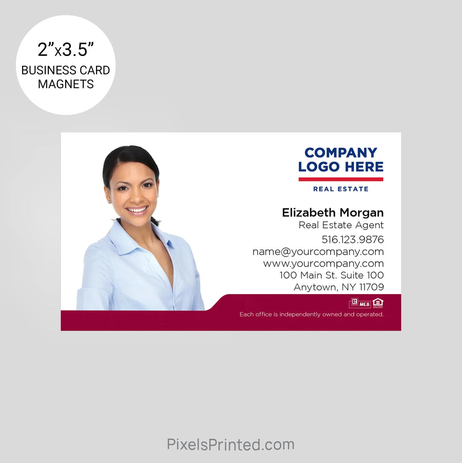 ERA real estate business card magnets PixelsPrinted 