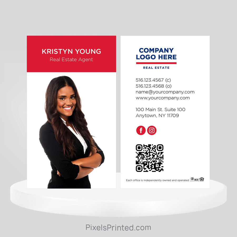 ERA real estate business cards Business Cards PixelsPrinted 