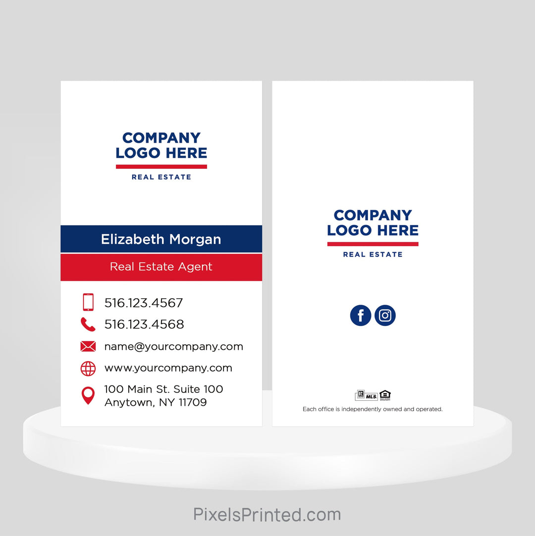ERA real estate business cards Business Cards PixelsPrinted 