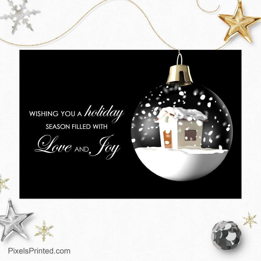 ERA real estate Christmas holiday postcards PixelsPrinted 