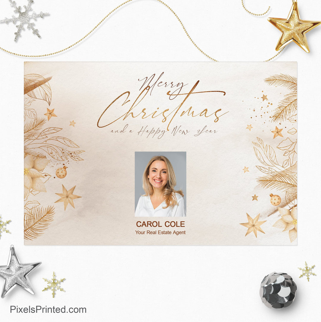 ERA real estate Christmas holiday postcards PixelsPrinted 