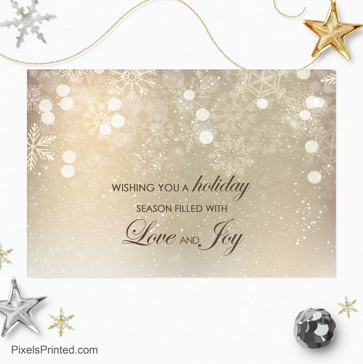ERA real estate Christmas holiday postcards PixelsPrinted 
