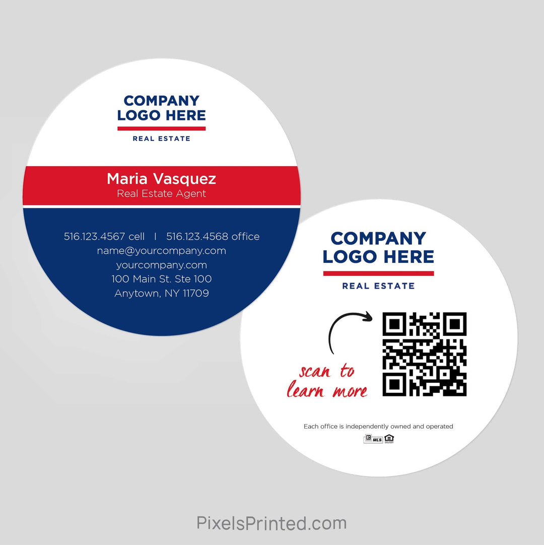 ERA real estate circle business cards Business Cards PixelsPrinted 