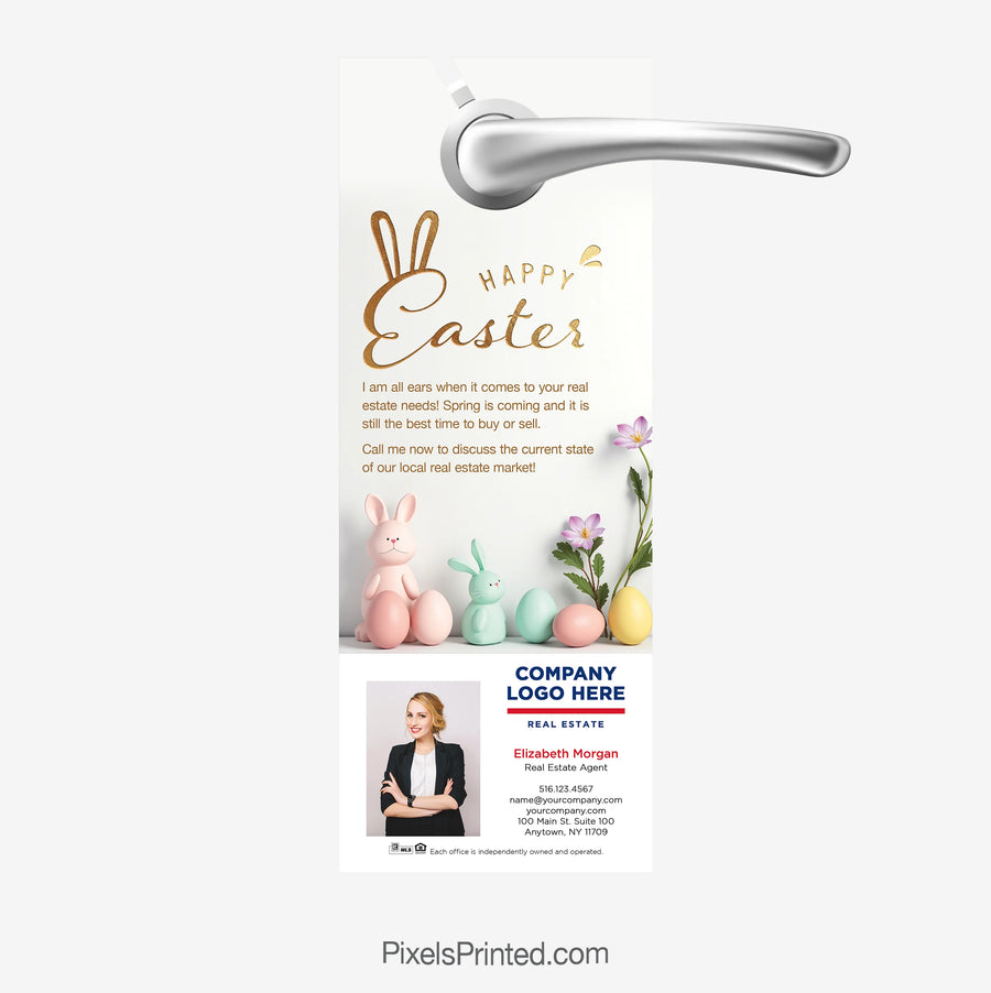 ERA real estate Easter door hangers spring market neighborhood farming