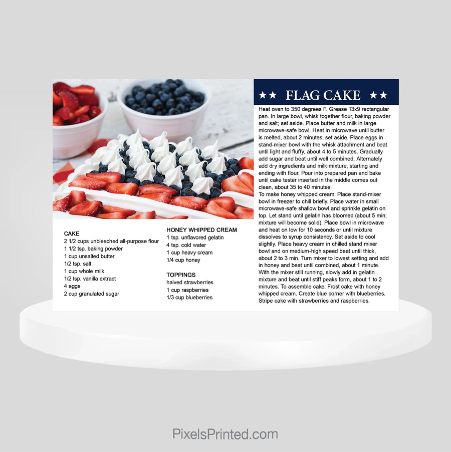ERA real estate Fourth of July recipe mailers PixelsPrinted 