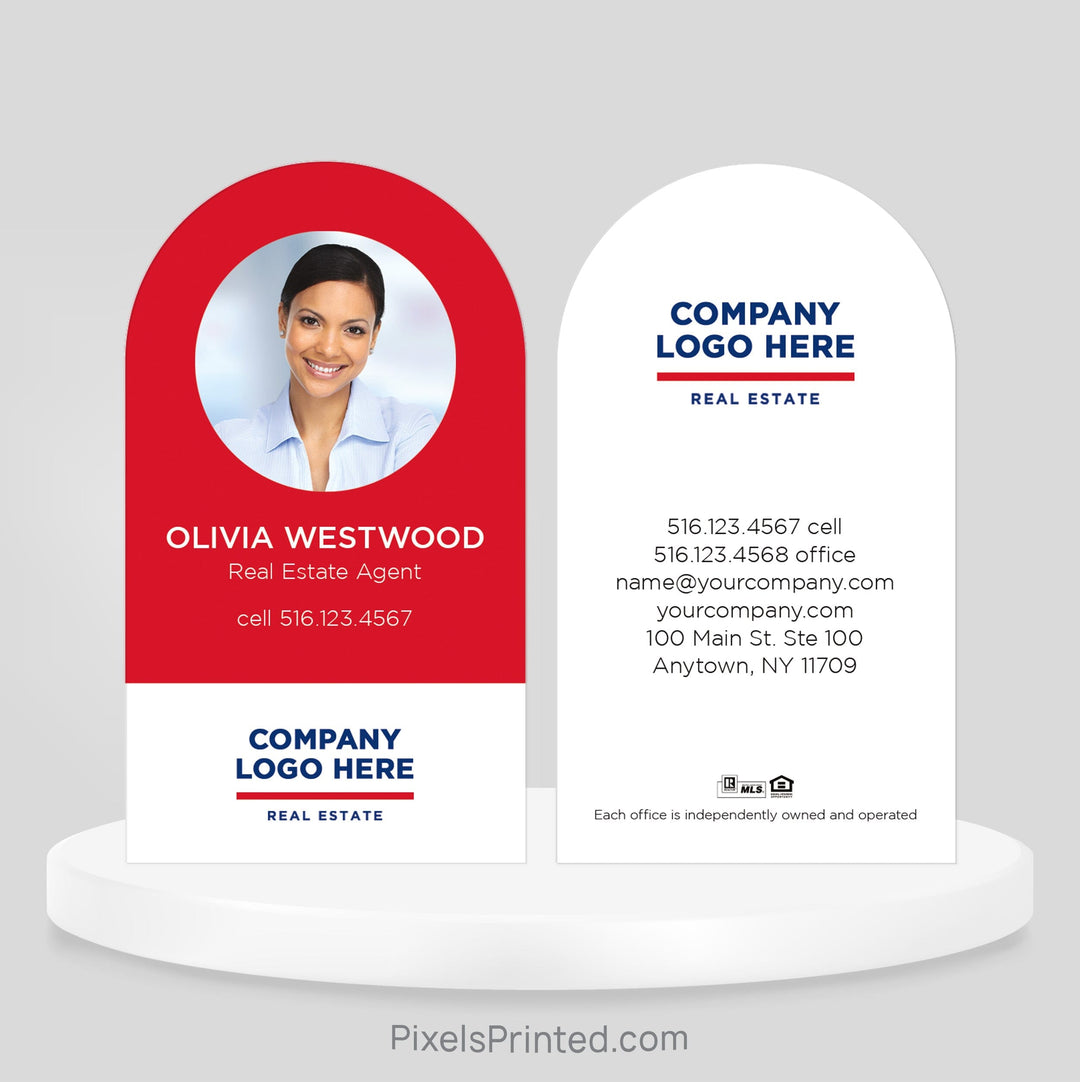 ERA real estate half circle business cards Business Cards PixelsPrinted 