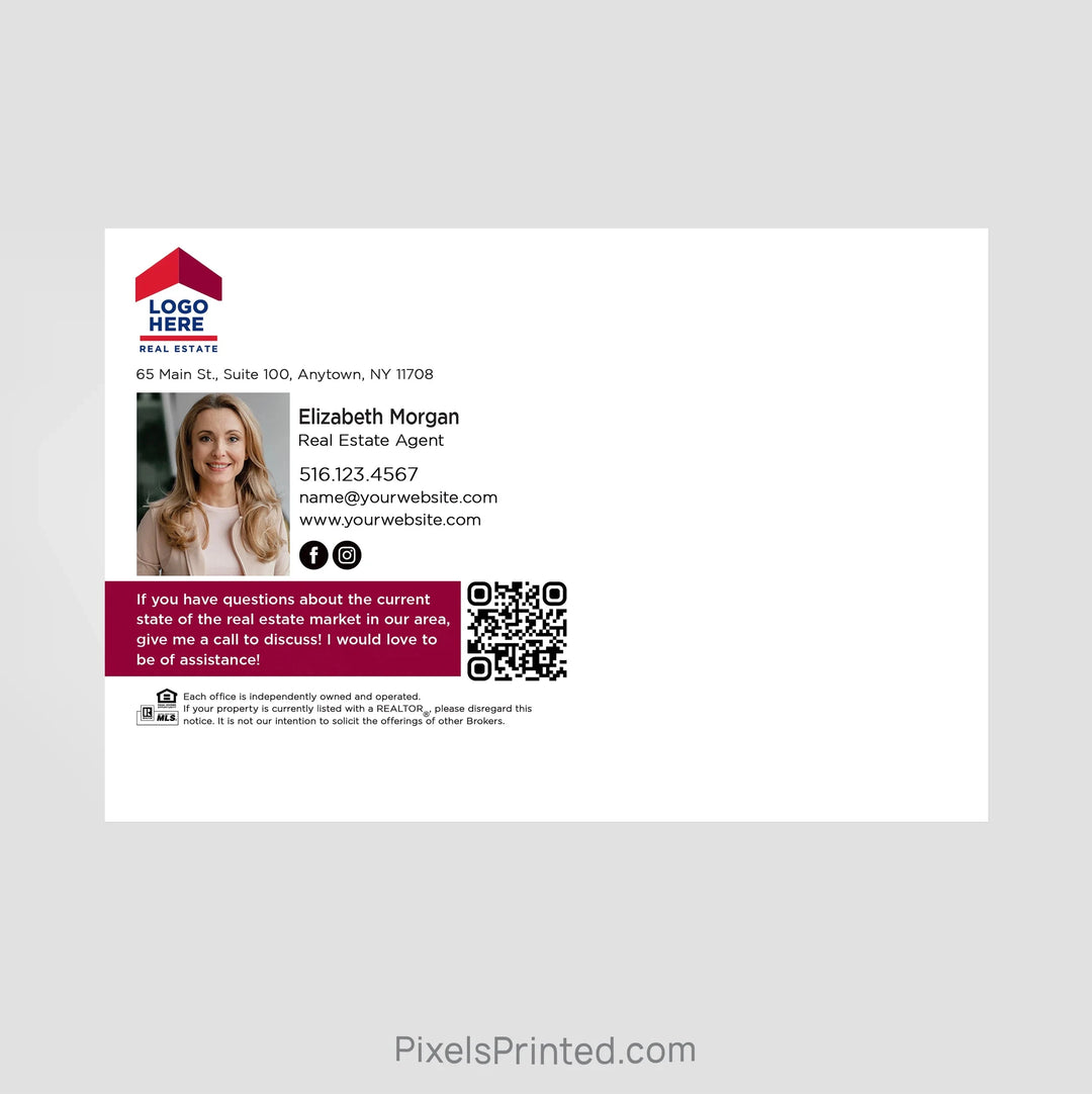 ERA real estate hello spring postcards PixelsPrinted 