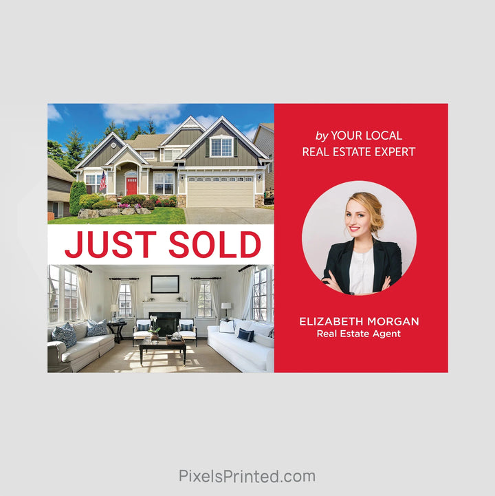 ERA real estate just sold postcards PixelsPrinted 