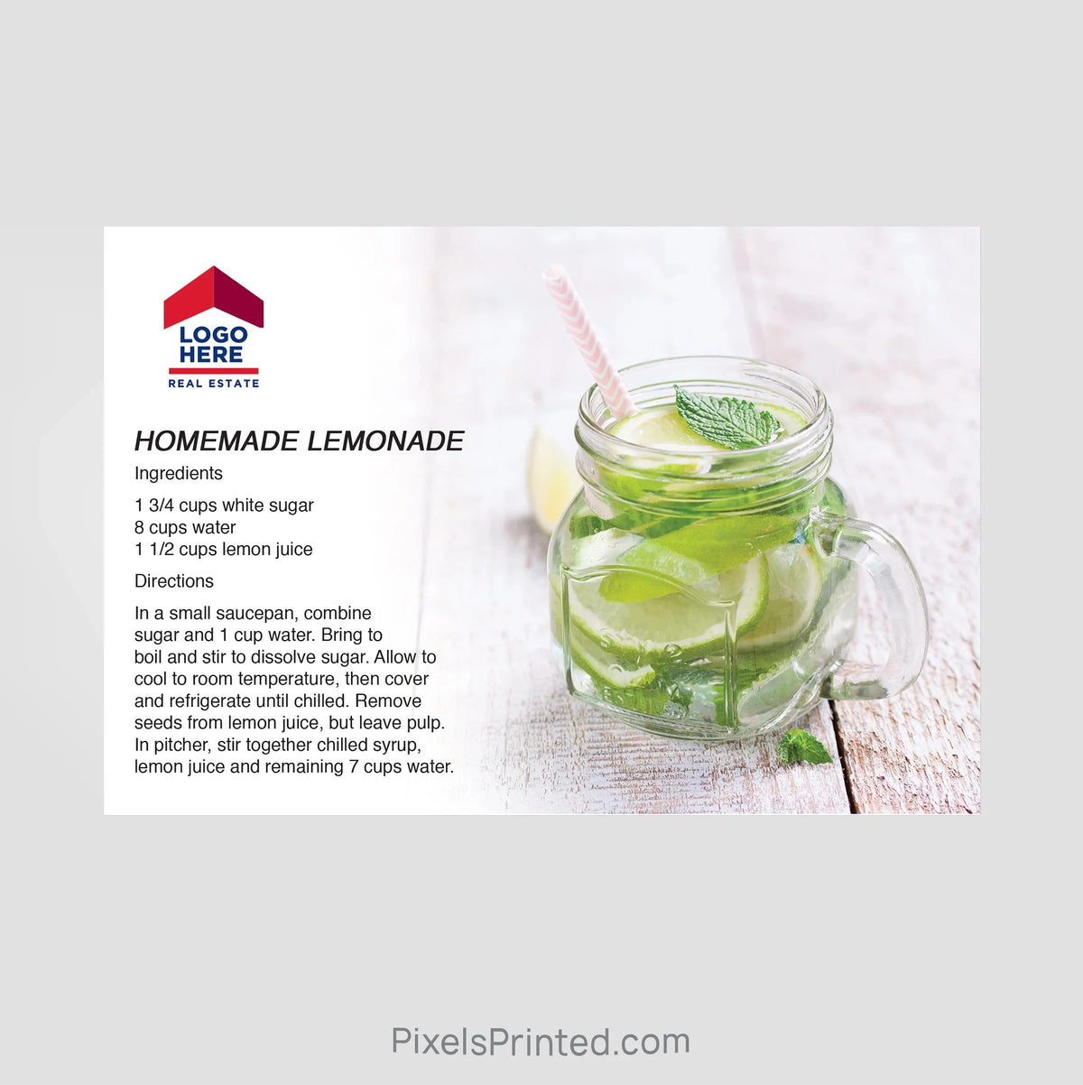ERA real estate recipe mailers PixelsPrinted 
