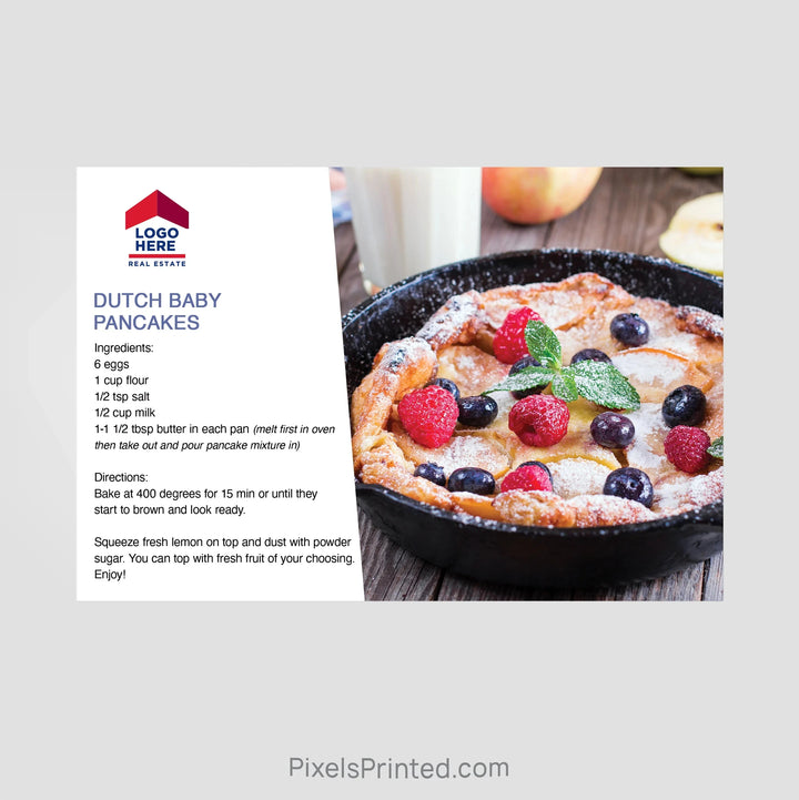 ERA real estate recipe postcards PixelsPrinted 