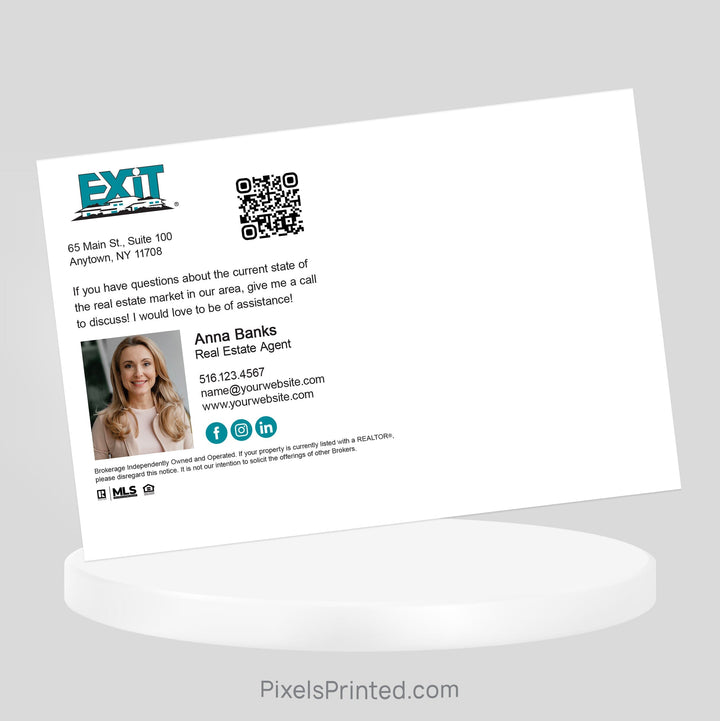 EXIT realty Fall Maintenance postcards PixelsPrinted 