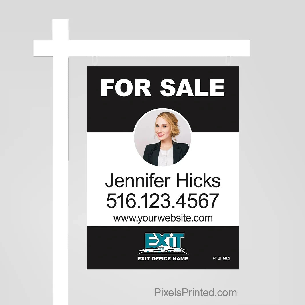 EXIT realty for sale sign panels sign panels PixelsPrinted 
