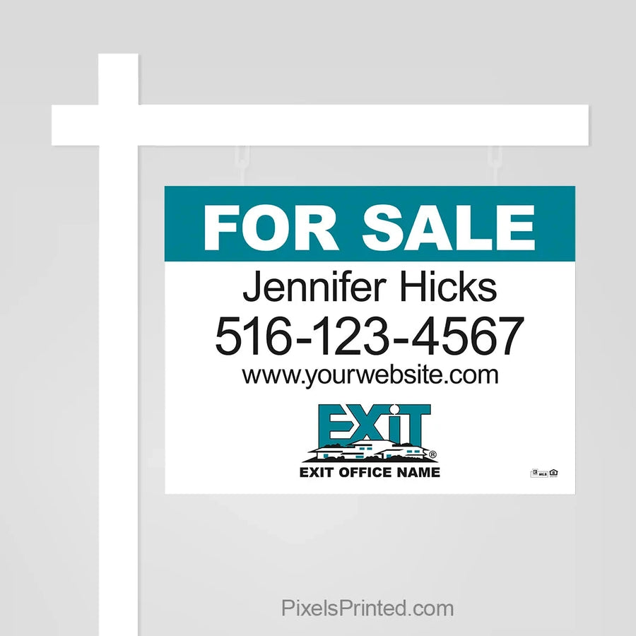 EXIT realty for sale sign panels sign panels PixelsPrinted 