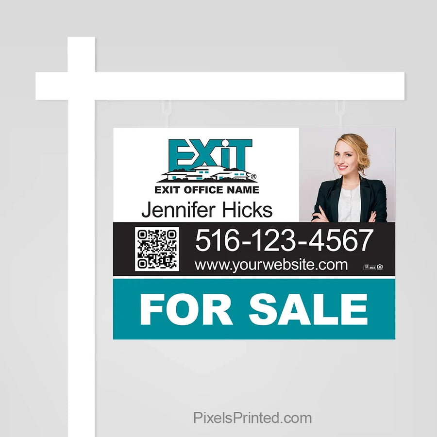 EXIT realty for sale sign panels sign panels PixelsPrinted 