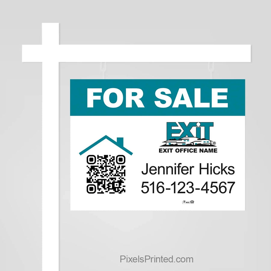 EXIT realty for sale sign panels sign panels PixelsPrinted 