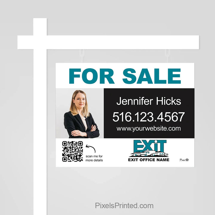 EXIT realty for sale sign panels sign panels PixelsPrinted 