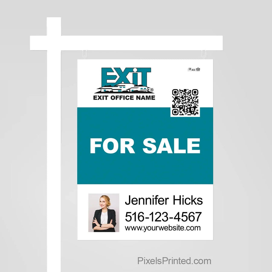 EXIT realty for sale sign panels sign panels PixelsPrinted 