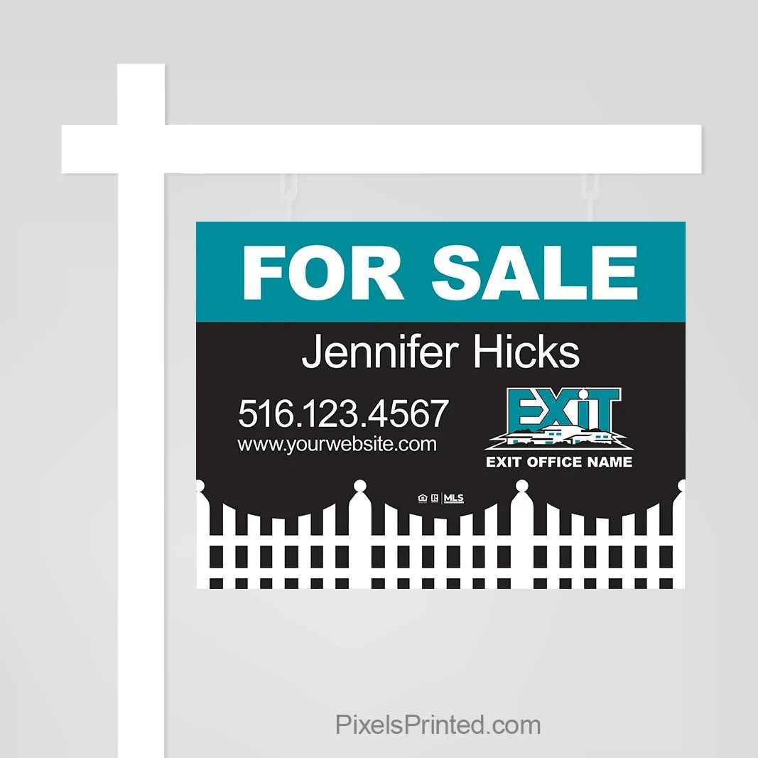 EXIT realty for sale sign panels sign panels PixelsPrinted 