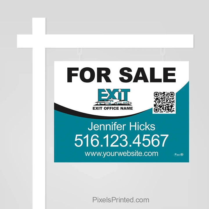 EXIT realty for sale sign panels sign panels PixelsPrinted 