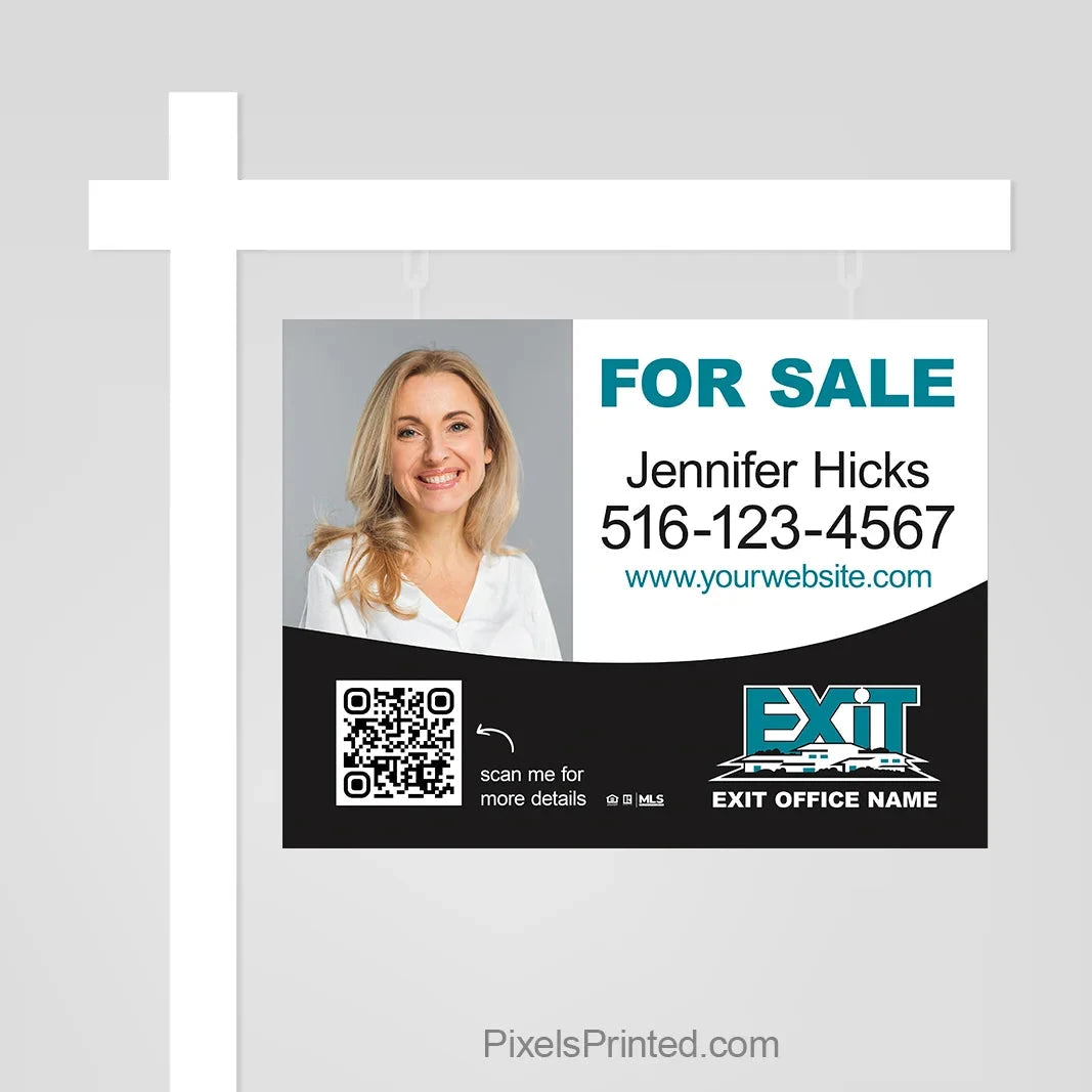 EXIT realty for sale sign panels sign panels PixelsPrinted 