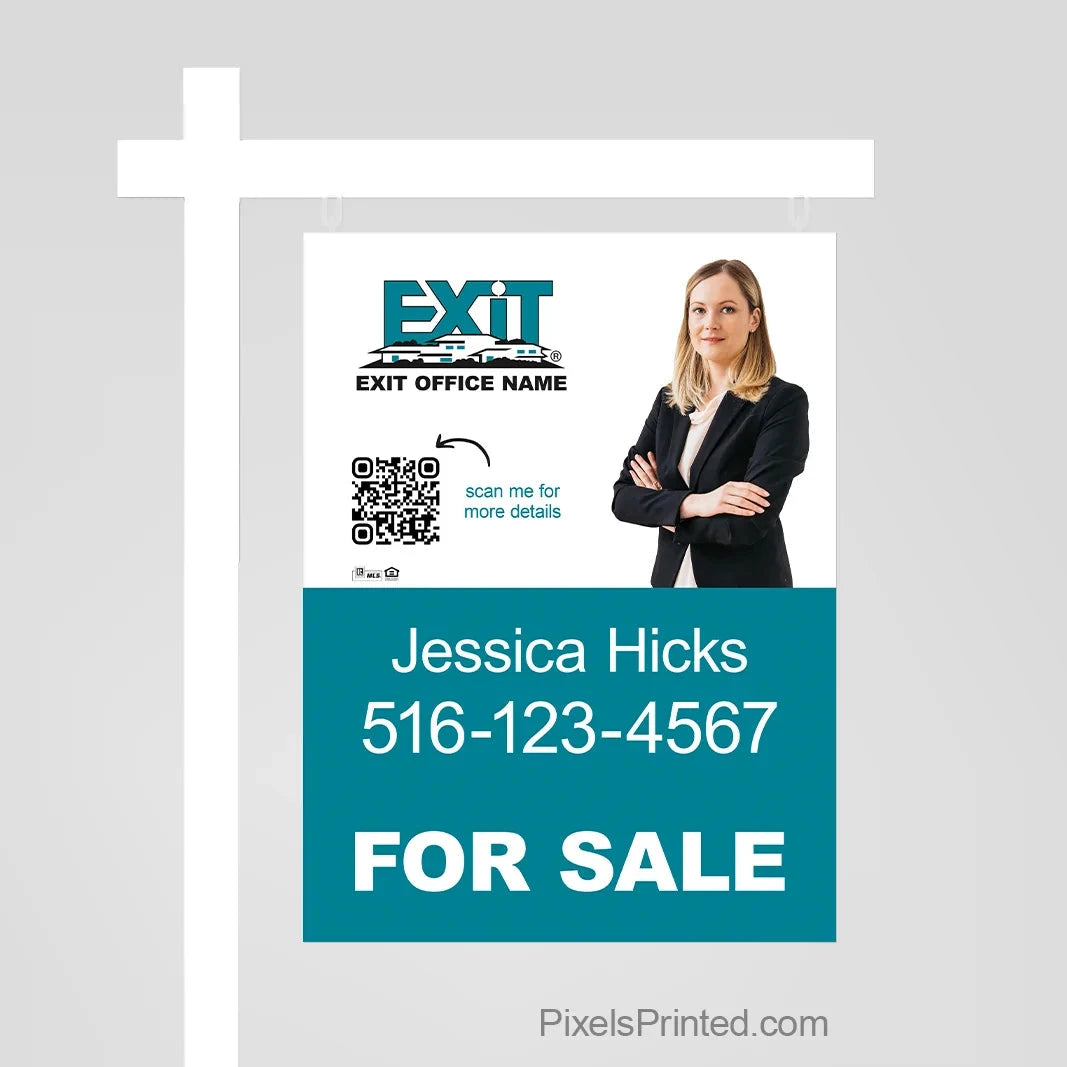 EXIT realty for sale sign panels sign panels PixelsPrinted 