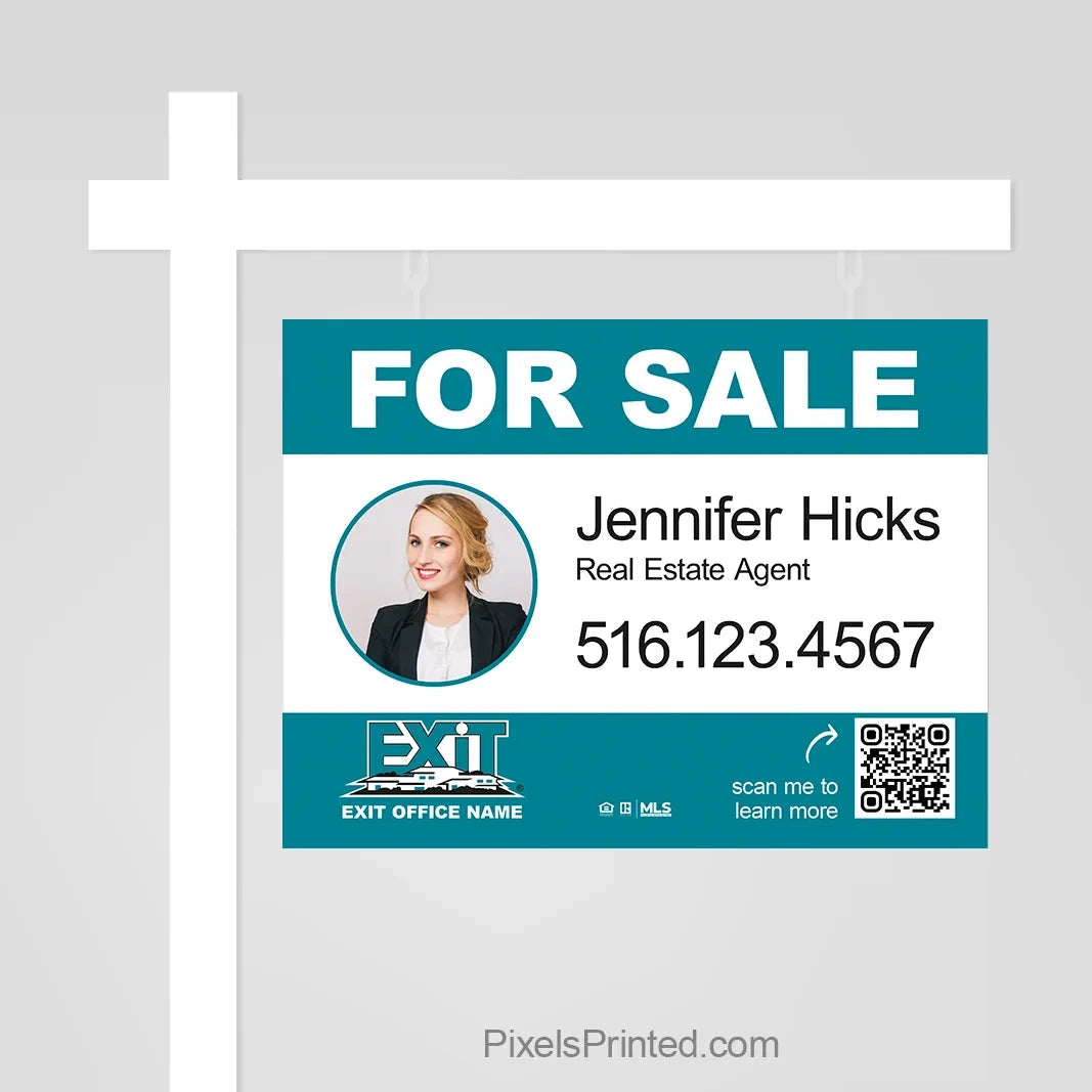 EXIT realty for sale sign panels sign panels PixelsPrinted 