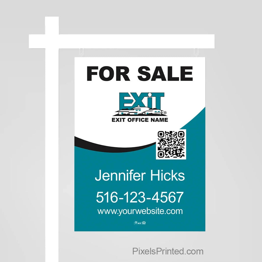 EXIT realty for sale sign panels sign panels PixelsPrinted 