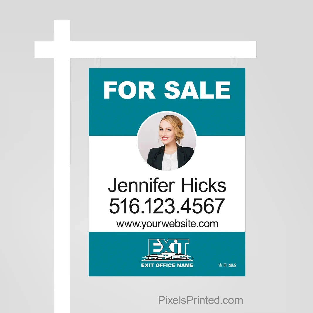 EXIT realty for sale sign panels sign panels PixelsPrinted 