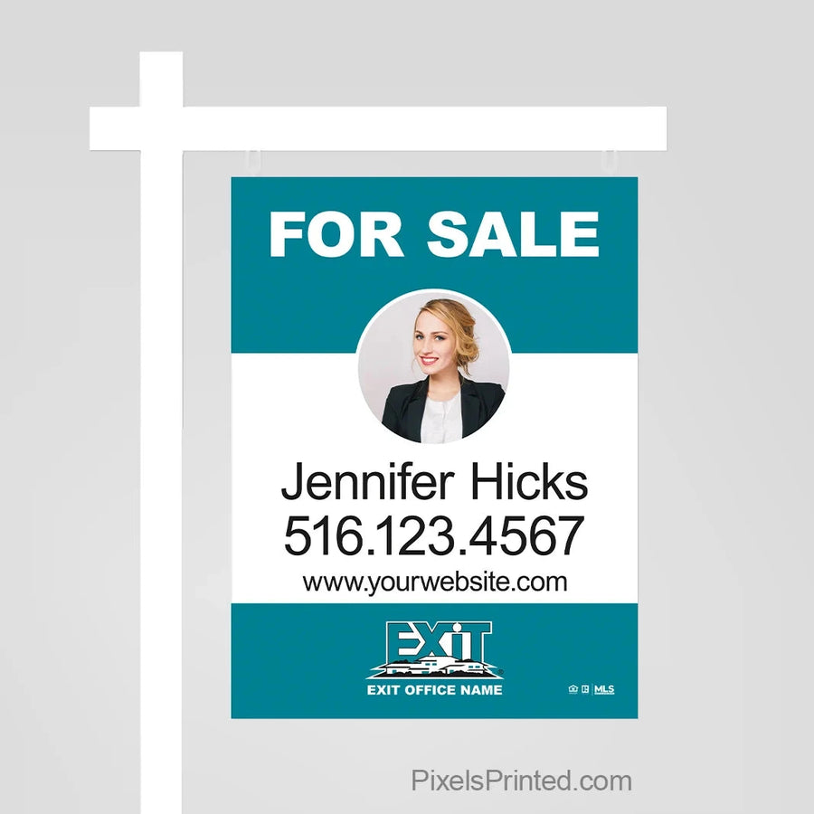 EXIT realty for sale sign panels sign panels PixelsPrinted 