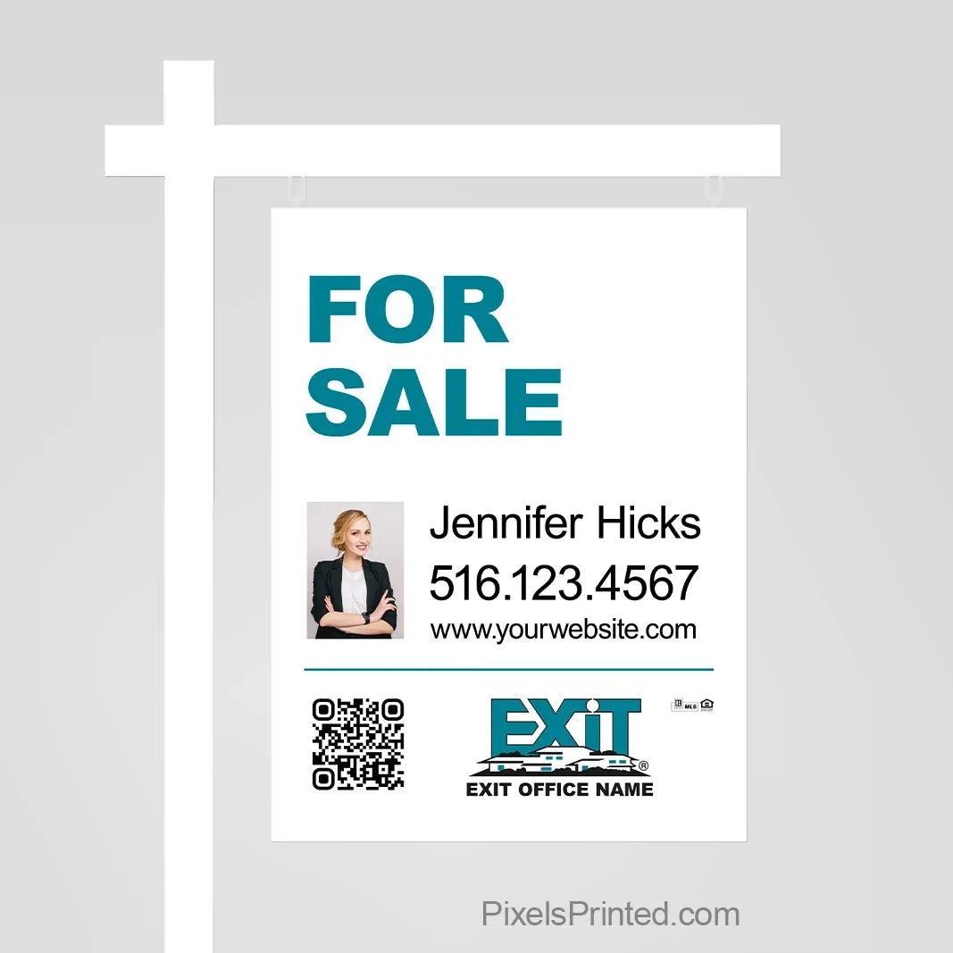 EXIT realty for sale sign panels sign panels PixelsPrinted 