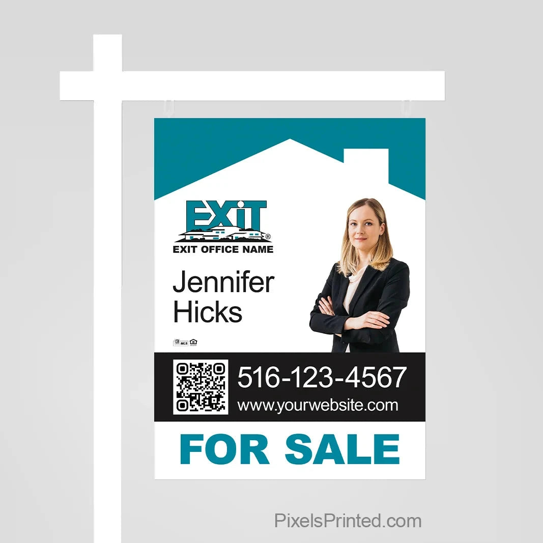 EXIT realty for sale sign panels sign panels PixelsPrinted 