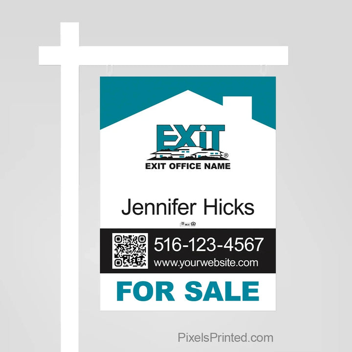 EXIT realty for sale sign panels sign panels PixelsPrinted 