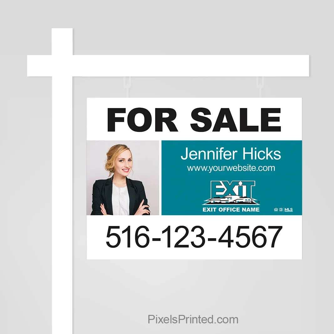 EXIT realty for sale sign panels sign panels PixelsPrinted 
