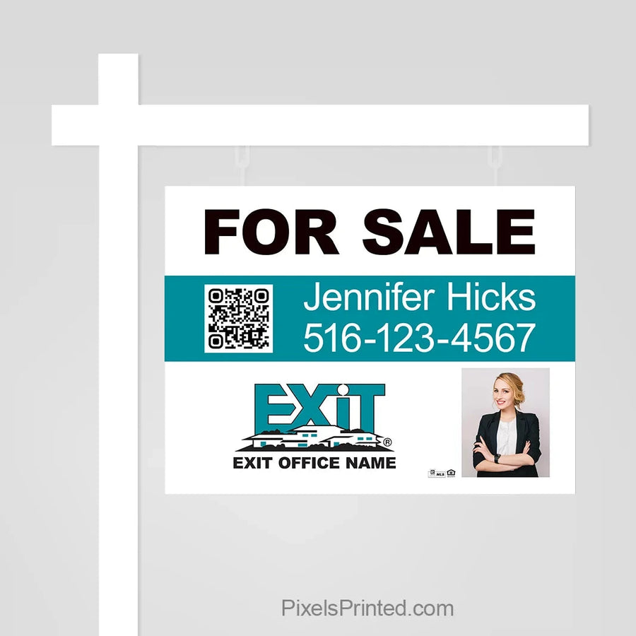 EXIT realty for sale sign panels sign panels PixelsPrinted 