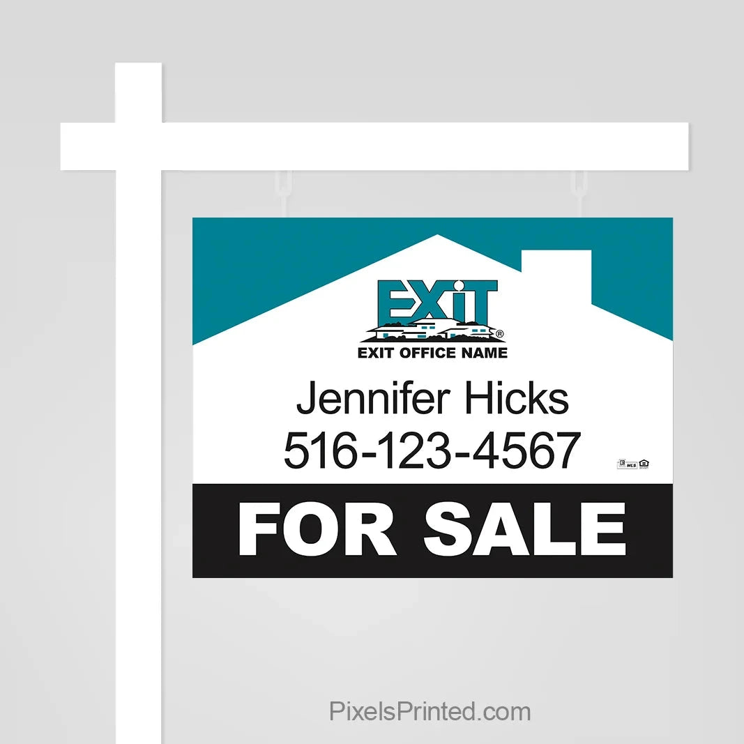 EXIT realty for sale sign panels sign panels PixelsPrinted 