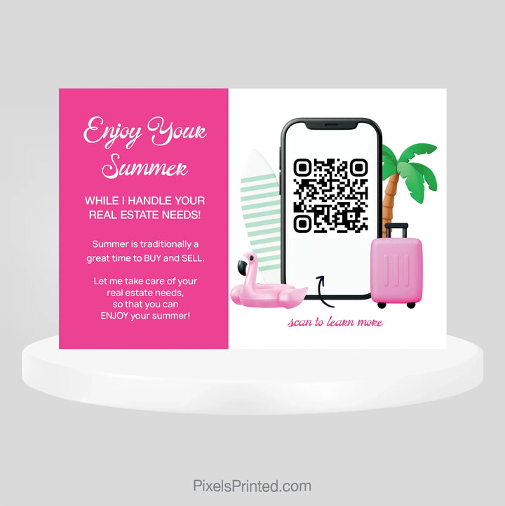 EXIT realty hello summer postcards PixelsPrinted 