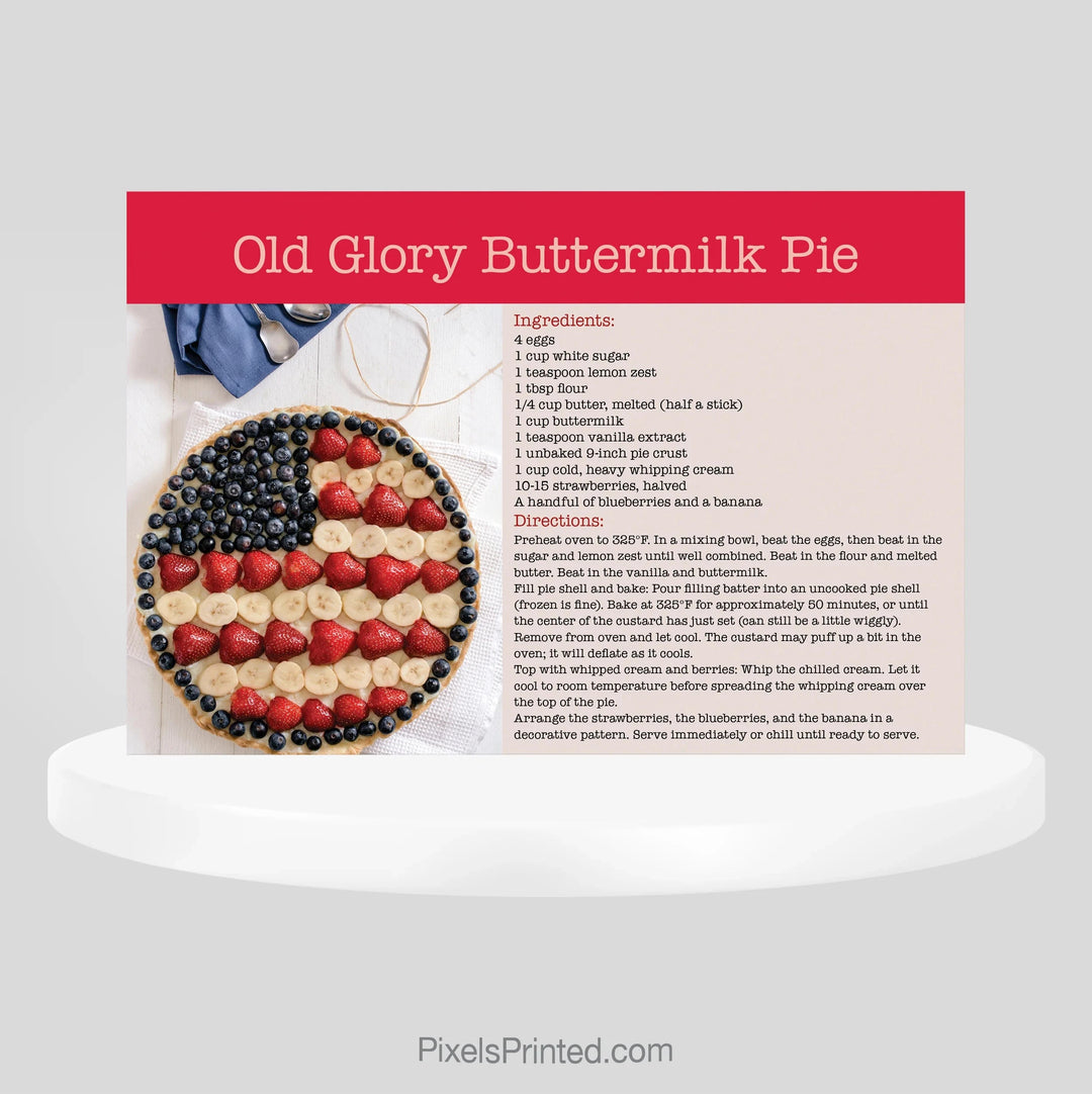 EXIT realty Independence Day recipe mailers PixelsPrinted 