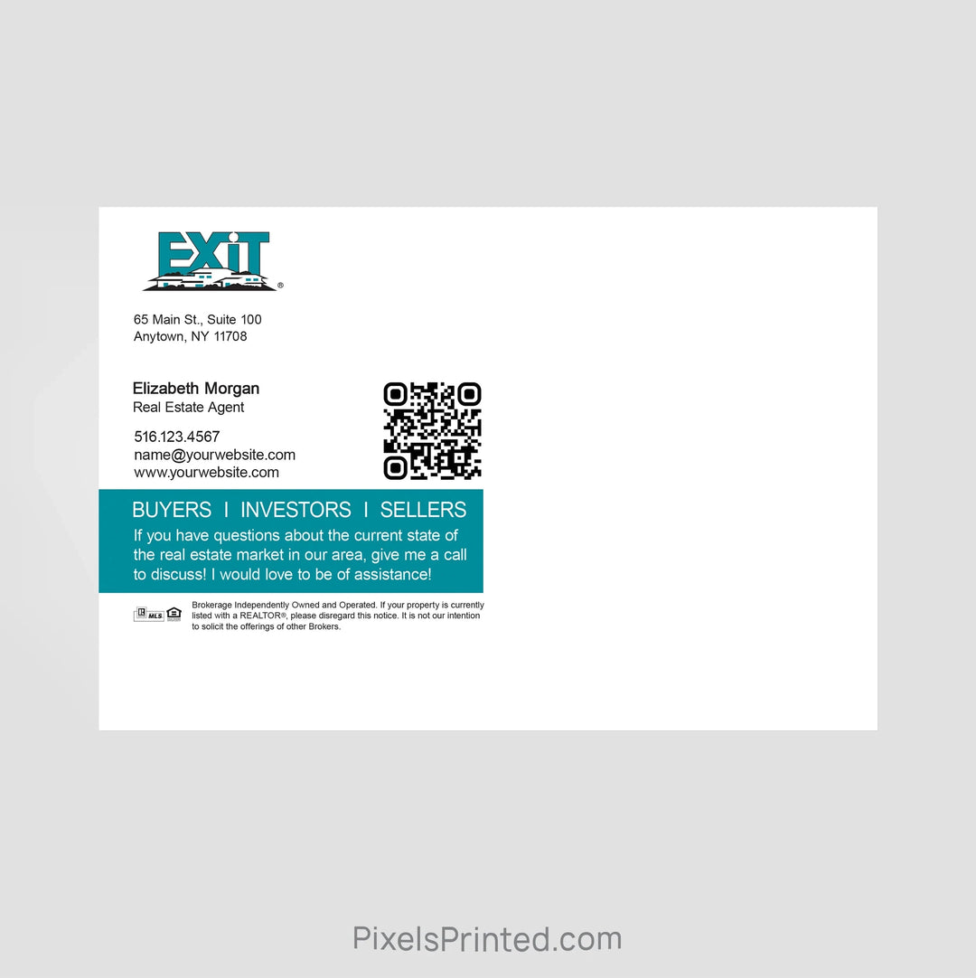 EXIT realty just sold mailers PixelsPrinted 