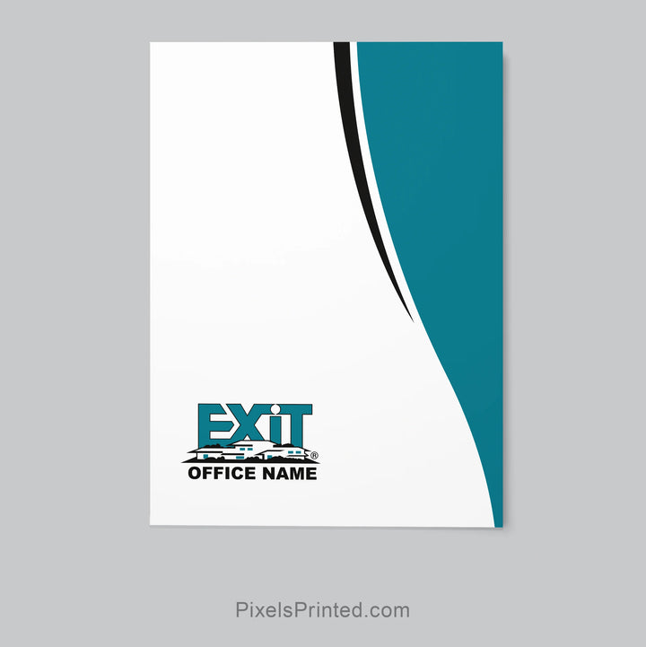 EXIT Realty real estate presentation folder for agents