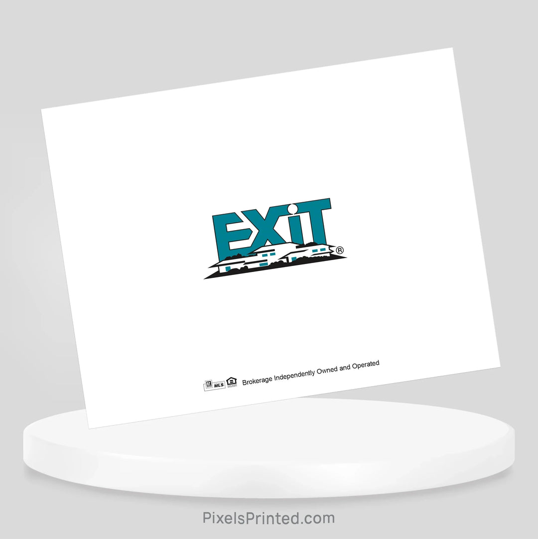 EXIT realty notecards notecards PixelsPrinted 